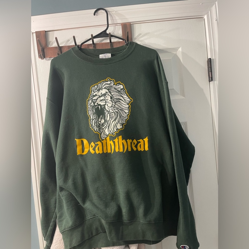 Deaththreat (CTHC) Champion crew neck sweatshirt XL